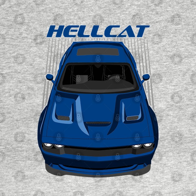 Challenger Hellcat - Blue by V8social